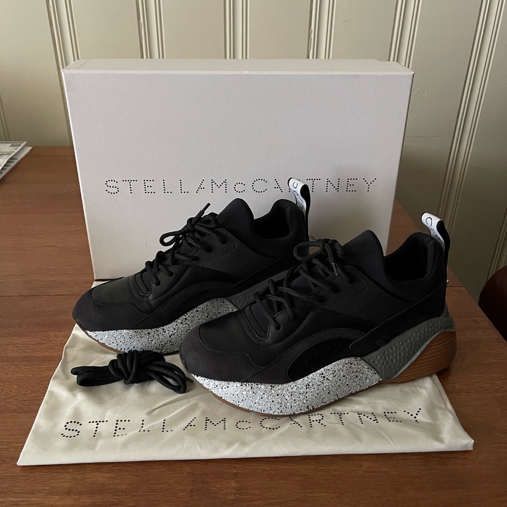 NEW Stella McCartney Eclypse Low Top Chunky Platform Sneakers (US 8)
